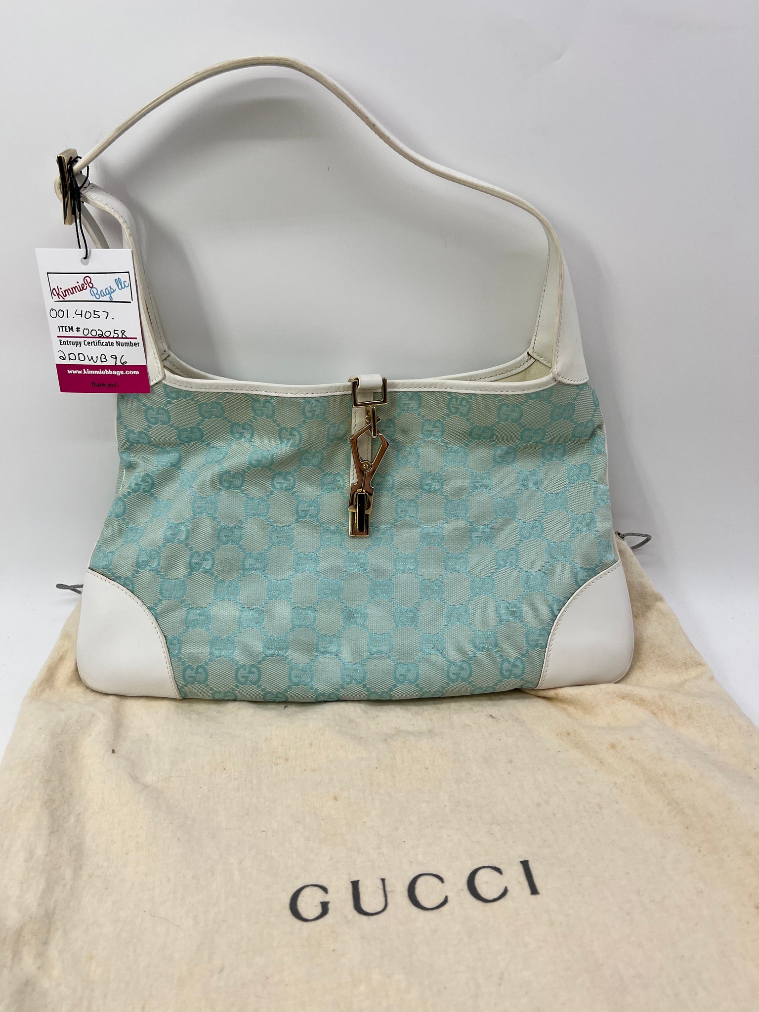 PRELOVED Gucci Jackie Shoulder Hand Bag 001.4057.002058  091222