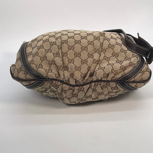 Authentic GUCCI Shoulder Bag D Ring GG Canvas – KimmieBBags LLC