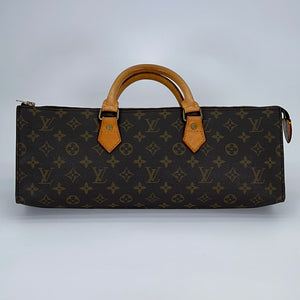 Louis Vuitton Sac Triangle Handbag Monogram Canvas PM