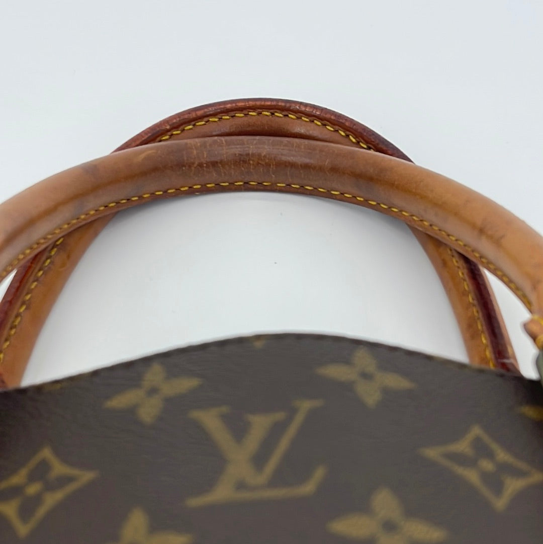 Preloved Louis Vuitton Brown EPI Leather Sac Plat Tote GM RI0044 100323