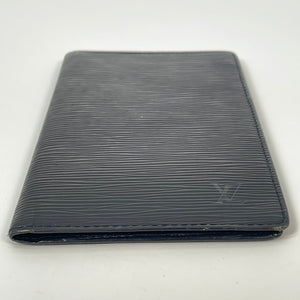Preloved Louis Vuitton Black Epi Checkbook Wallet CA0939 011323
