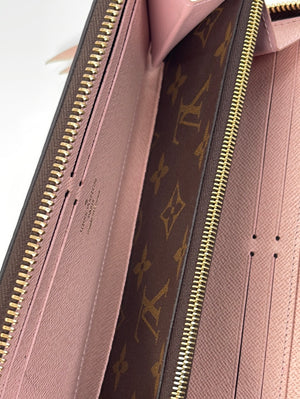 Preloved Louis Vuitton MONOGRAM CANVAS Clemence Long Wallet CT4220 030123
