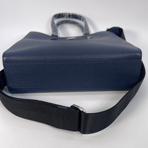 PRELOVED MCM Blue Leather Tote Bag G6014 042123 - $100 OFF DEAL –  KimmieBBags LLC