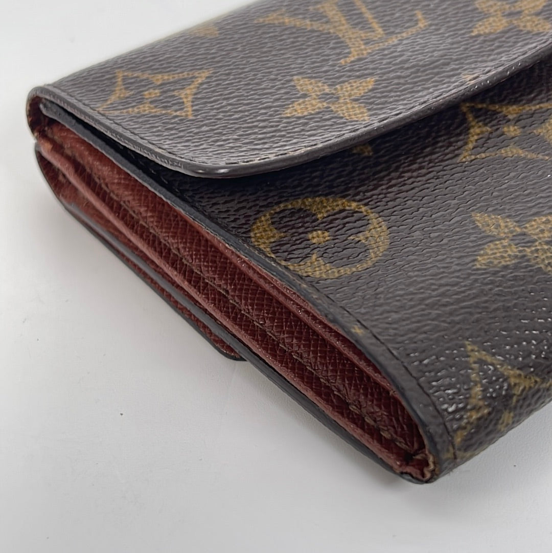 Preloved Louis Vuitton Monogram Portefeiulle Elise Trifold Wallet SD00 –  KimmieBBags LLC