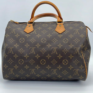 Preloved Louis Vuitton Monogram Speedy 30 Bag AA0034 040623 – KimmieBBags  LLC