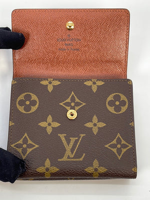 LOUIS VUITTON Monogram Elise Trifold Wallet