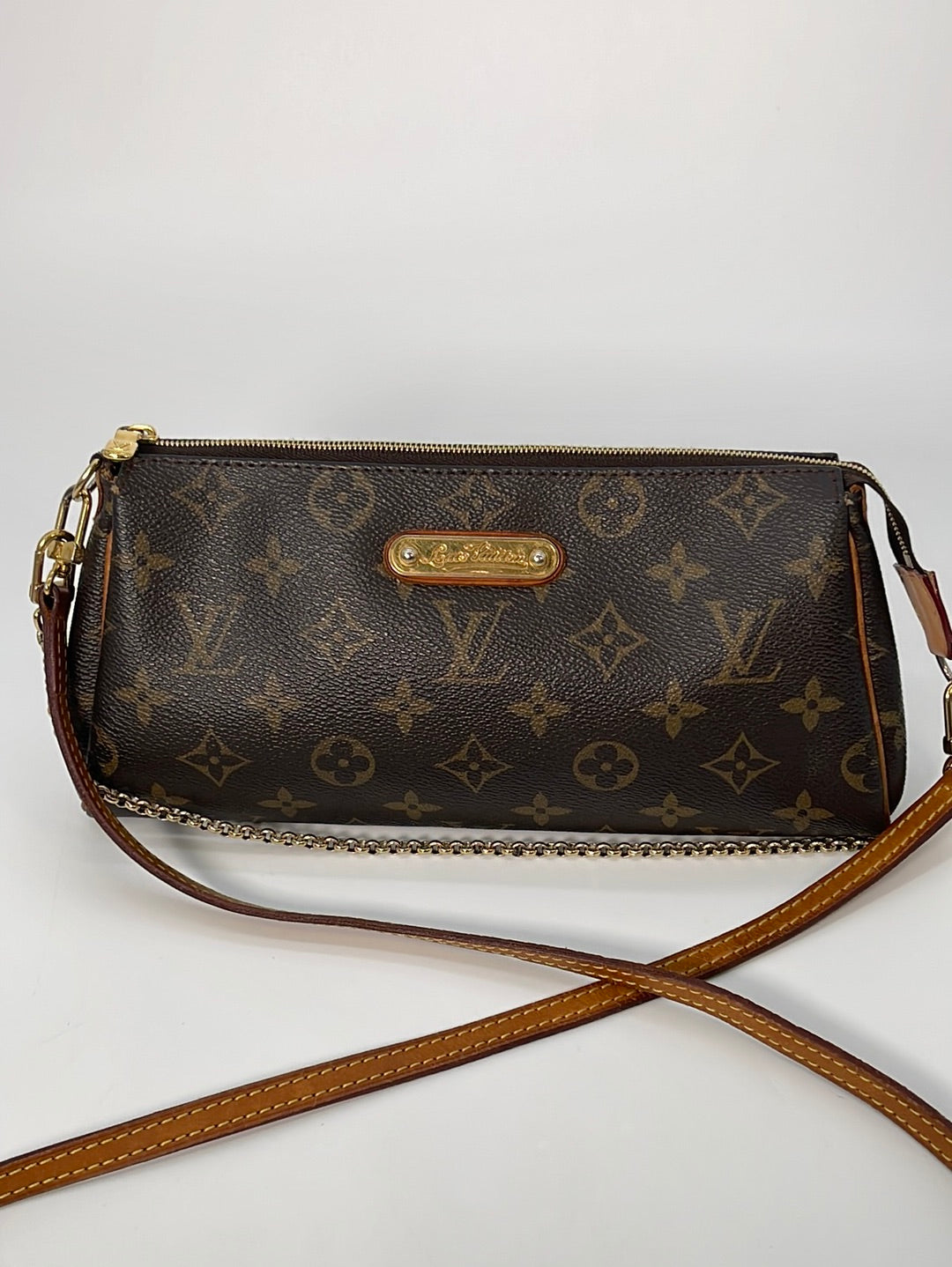 Louis Vuitton, Bags, Louis Vuitton Eva Monogram Clutch Pouch