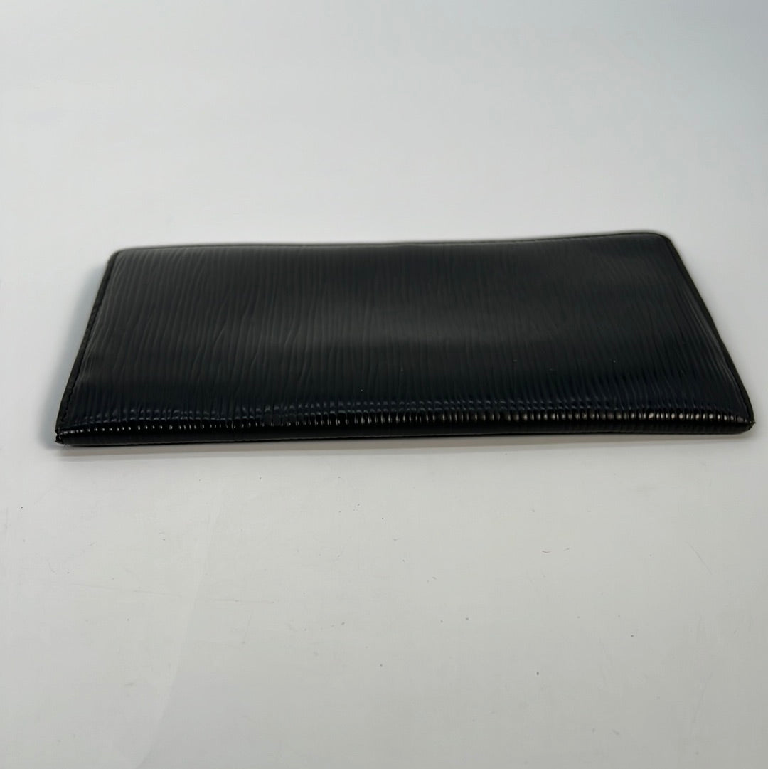 Preloved Louis Vuitton Damier Ebene Checkbook Wallet CA2125 061423