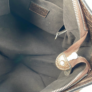 Preloved Louis Vuitton L Hobo Bronze Mahina Leather Bag AR3058 033023 - $315 OFF FLASH SALE