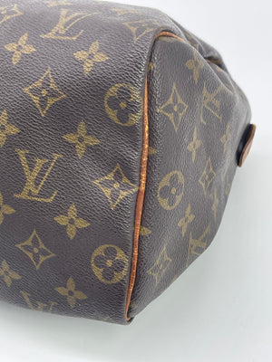 Louis Vuitton monogram speedy 25 vintage 1990 – My Girlfriend's Wardrobe LLC