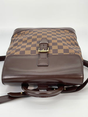 authentic louis vuitton damier soho backpack bag Vintage Louis Vuitton Damier Ebene Soho Backpack TH0054 040123 *** LIV – KimmieBBags LLC