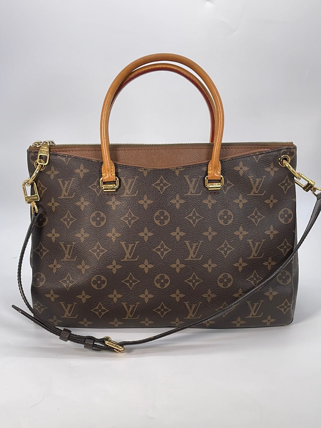 PRELOVED Louis Vuitton Pallas MM Monogram Bag CA4123 022023