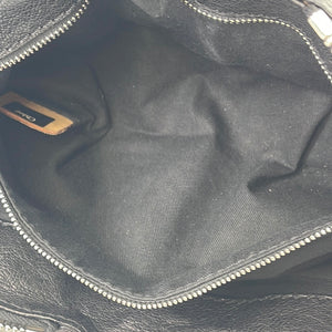 Preloved Chloe Paddington Black Leather Shoulder Bag 40853 040523