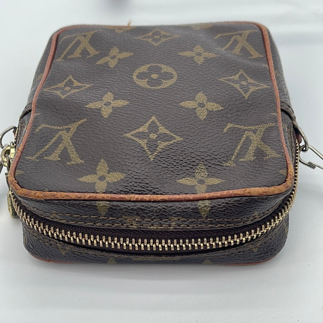 Sold at Auction: Louis Vuitton, LOUIS VUITTON 'MINI DANUBE' MONOGRAM SHOULDER  BAG