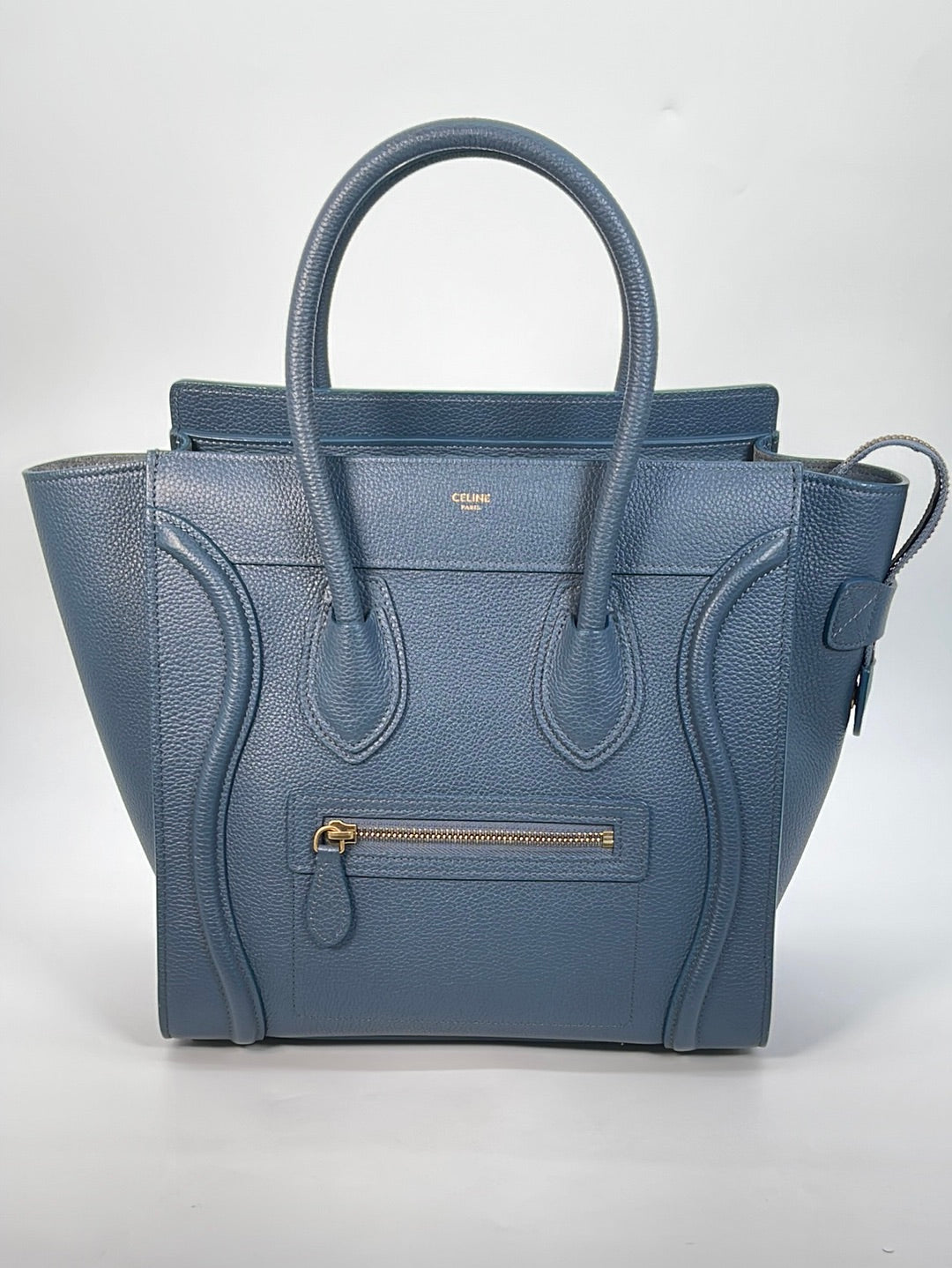 Celine // 2015 Blue Mini Belt Bag – VSP Consignment
