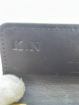 Preloved Louis Vuitton Vernis Monogram 4 Key Holder TS3101 021023