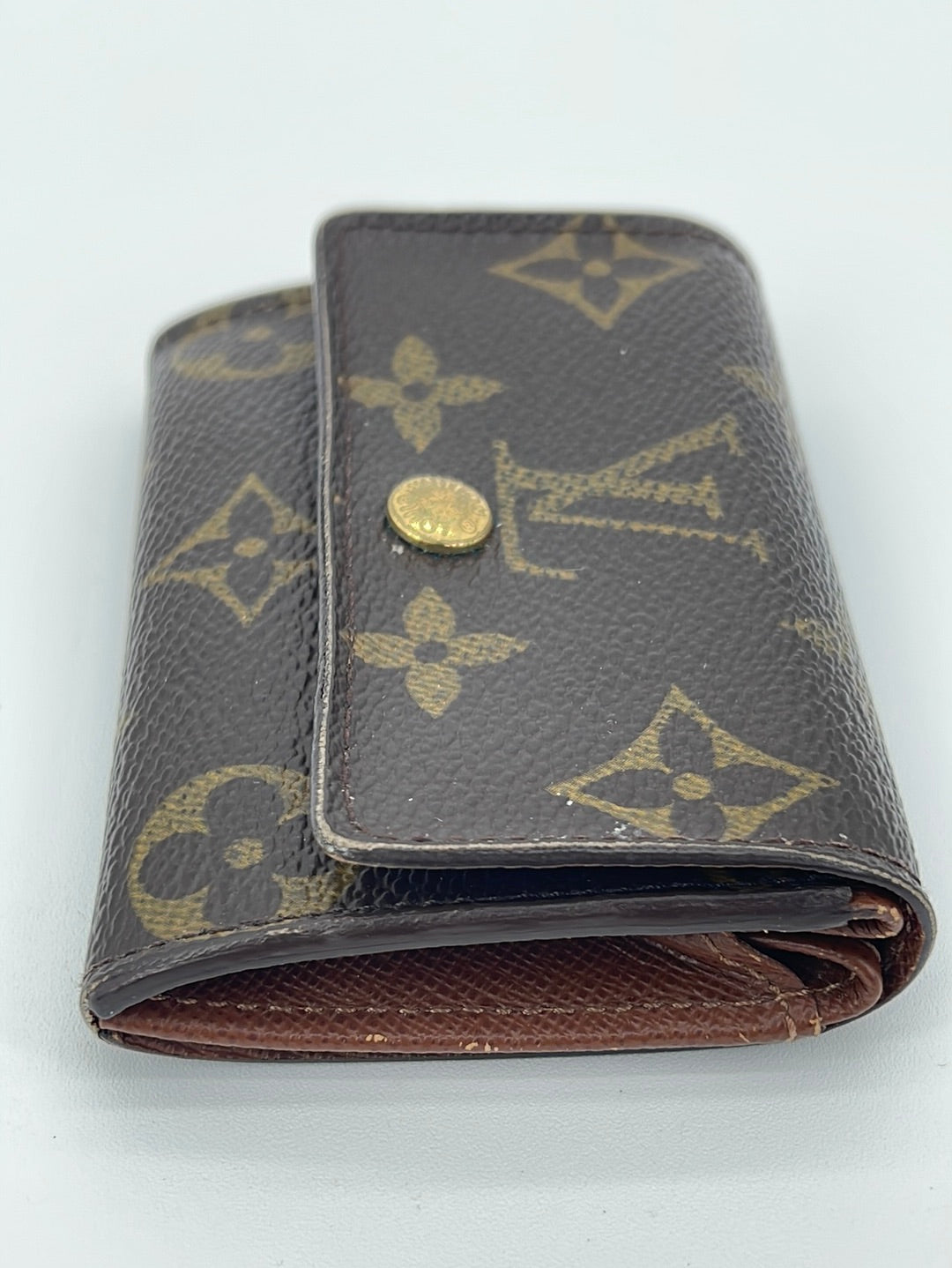 Louis Vuitton 路易威登Brown Monogram Coated Canvas Short Wallet M60930  啡色經典花紋帆布短銀包- 237012858
