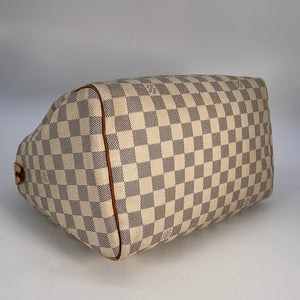 Preloved Louis Vuitton Damier Azur Speedy 30 Bag DU0087 020323