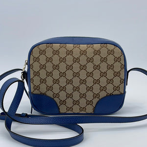 PRELOVED Gucci GG Canvas Leather Bree Crossbody Bag 449413204 – KimmieBBags LLC