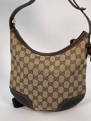 Vintage Gucci GG Canvas Princy Tote Bag 162895002404 020823