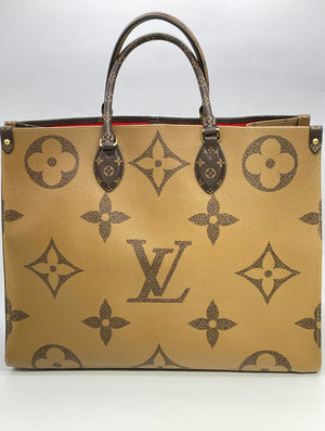 PRELOVED Louis Vuitton OnTheGo Tote Reverse Monogram Giant GM