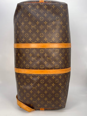PRELOVED Louis Vuitton Keepall Bandouliere 55 Monogram Duffel Bag TH0977 021023