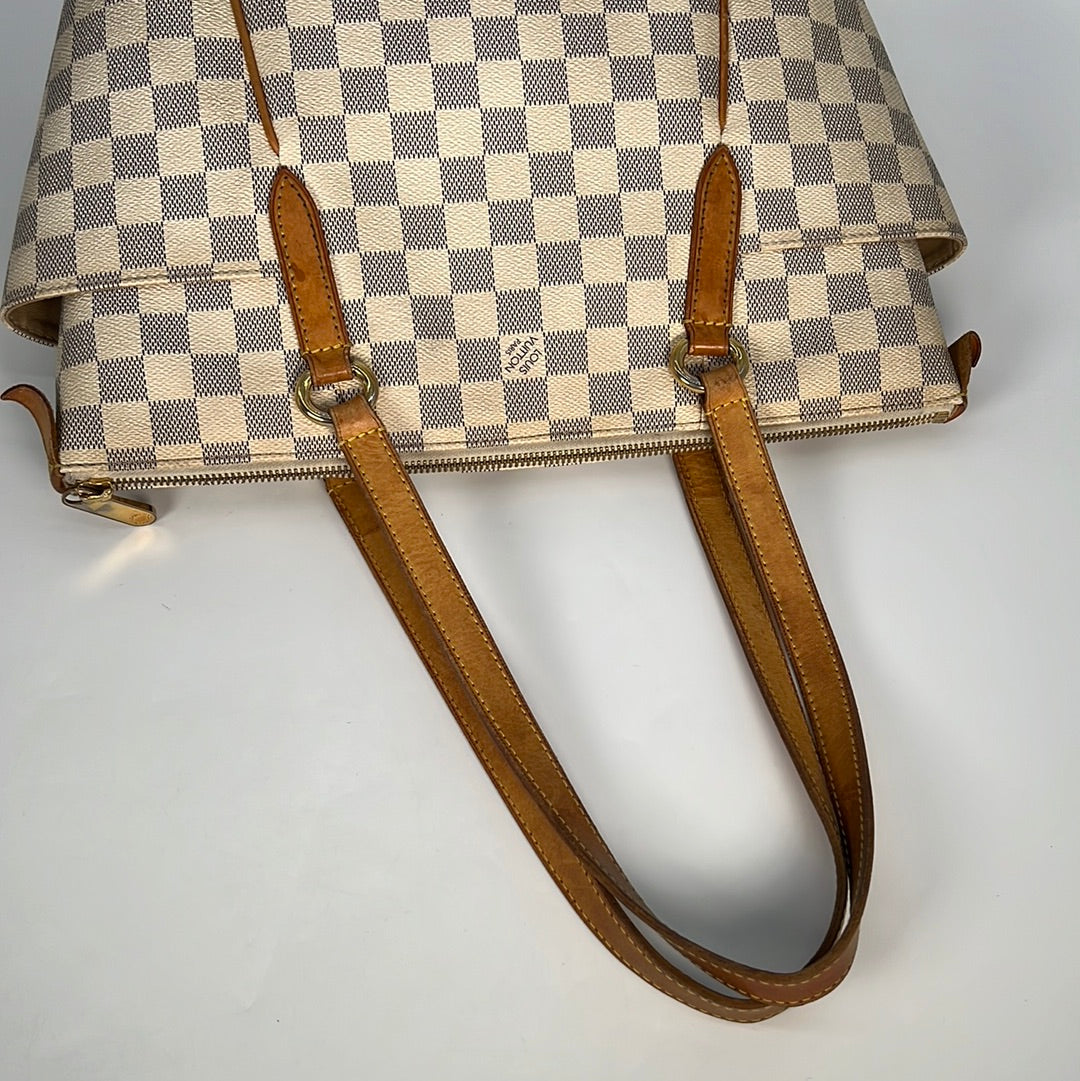 Totally PM in Damier Azur (Discontinued Model, FL3049) - Reetzy