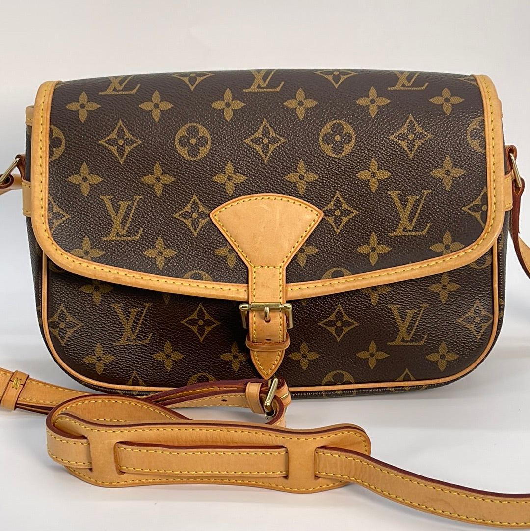Authentic Vintage Louis Vuitton Monogram Sologne Crossbody 