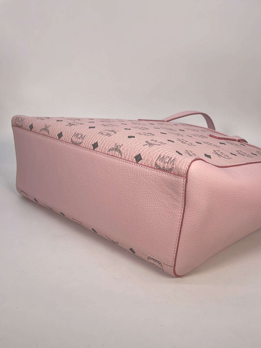 PRELOVED MCM Visetos Pink Leather Shopping Tote Bag 6RMHC9W 030723. ** –  KimmieBBags LLC