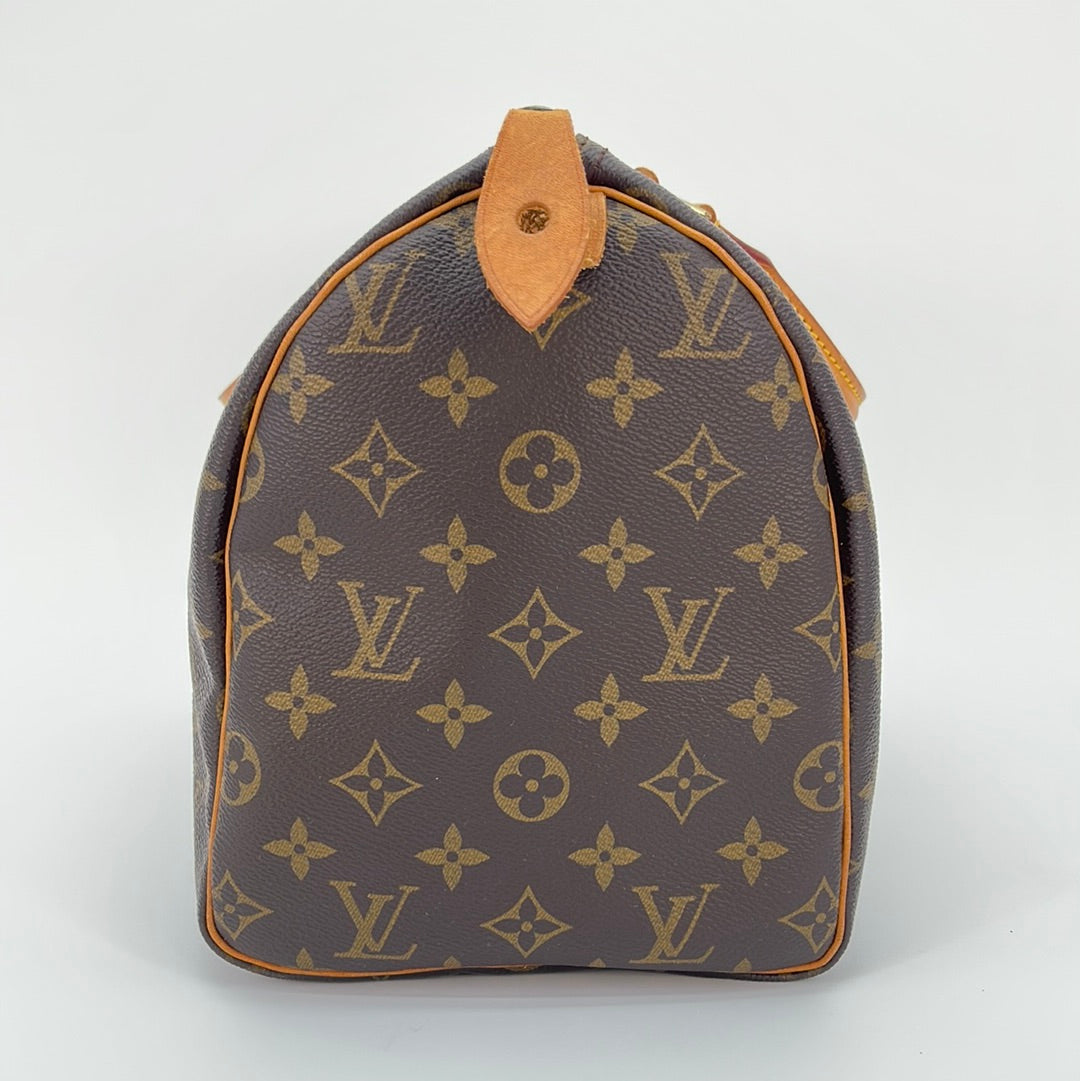 Vintage Louis Vuitton Monogram Speedy 30 Handbag SP0917 032423 –  KimmieBBags LLC