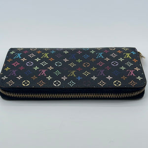 Preloved Louis Vuitton Monogram Multicolore Black Zippy Long Wallet CA3191 040323