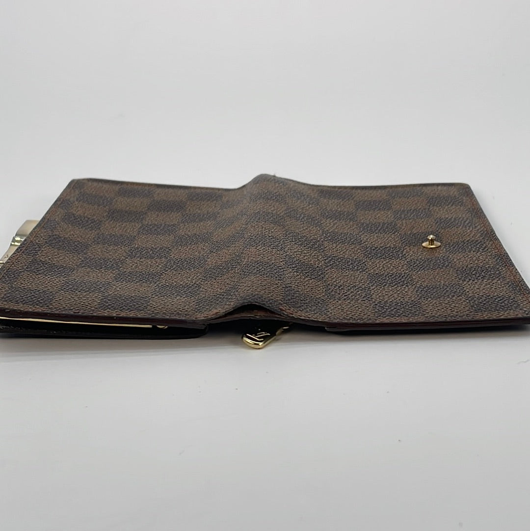 Preloved Vintage Louis Vuitton Damier Ebene Continental Bifold Wallet SD0989 032323