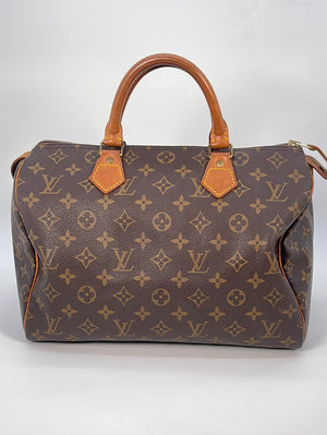 Preloved Louis Vuitton Monogram Speedy 30 Bag VI1921 020823 – KimmieBBags  LLC