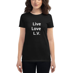 Live Love L.V. short sleeve t-shirt Kimmiebbags
